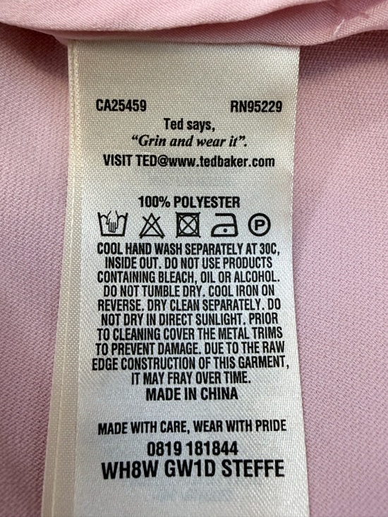 Ted Baker Steffe Cold-Shoulder Ruffle Top - Picture 13 of 14